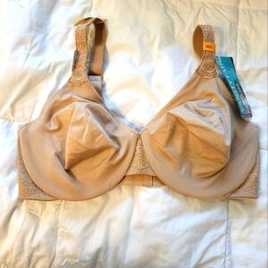 NWT Vanity Fair Honey beige 38DD No padding